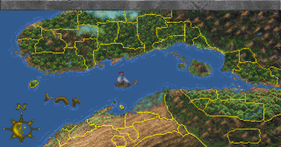 Map of the Iliac Bay, between High Rock and Hammerfell
